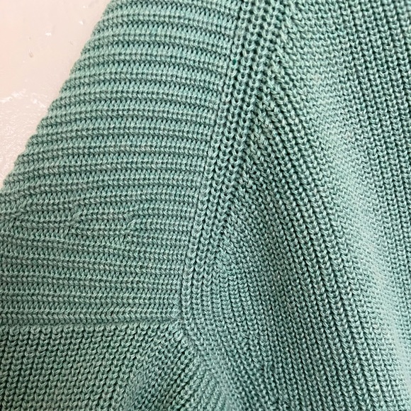 J. Crew V-neck Cotton-Blend Cardigan Sweater - Picture 4 of 6